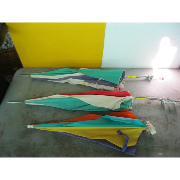 3 CLIP ON UMBRELLAS
