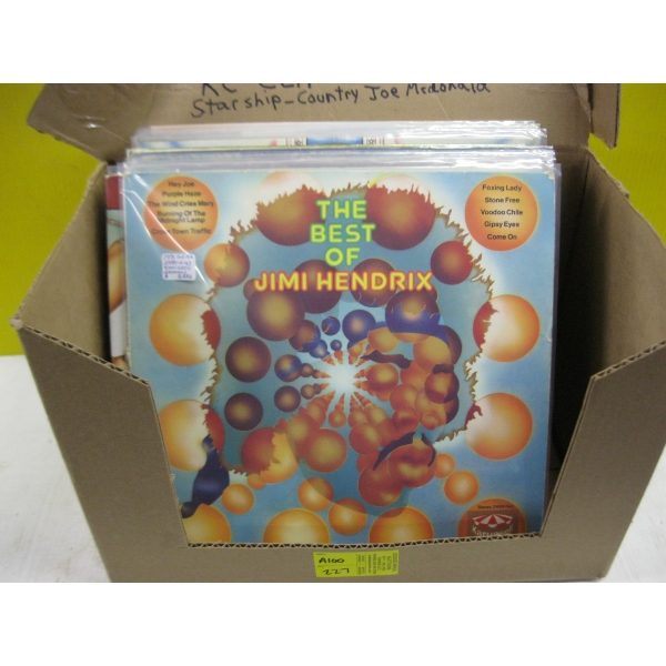 ASST. RECORDS - HENDRIX, ETC.