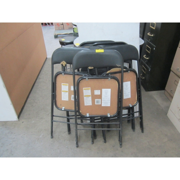 7 FOLDING CHAIRS