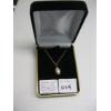 Image 2 : LADIES 10KT CHAIN W/18KT GENUINE PEARL PENDANT, 16" CHAIN