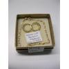 Image 2 : LADIES 10KT BRACELET & EARRINGS, 2.5G