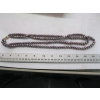 Image 2 : CHOCOLATE BROWN PEARL NECKLACE - FRESHWATER W/STERLING CLASP
