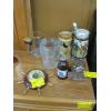 Image 1 : MISC. MINI CUCKOO CLOCK, AVON TANKARDS, BAROMETER, ETC.