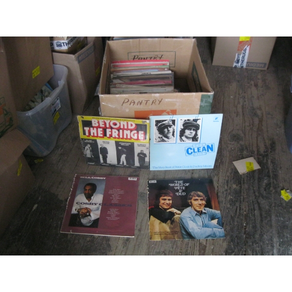 BOX OF MISC. RECORDS
