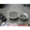 Image 10 : BIN OF ASST. EMBLEMS, LIGHTBULBS, CENTER CAPS, ETC.