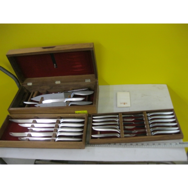 CASED GERBER KNIFE SET