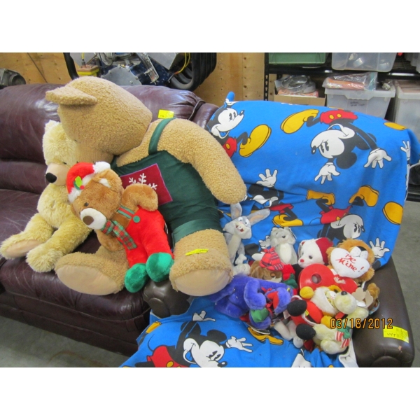ASST. STUFFED ANIMALS