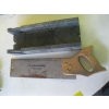 Image 3 : HAND SAWS & MITER BOXES