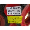 Image 3 : WEST GERMAN ROTH 312 RED GUITAR MCM VASE