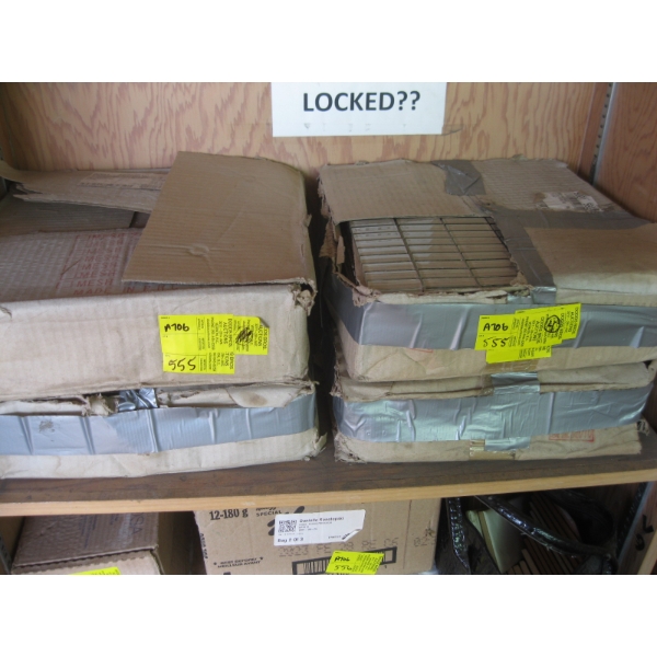 4 BOXES OF GLASS MOSAIC TILE