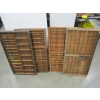 Image 1 : 4 WOODEN TYPESETTER TRAYS