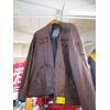 Image 1 : BROWN LEATHER JACKET, SZ L