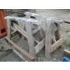 Image 1 : PR OF HEAVY WOODEN SAWHORSES