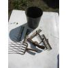 Image 1 : BUCKET W/ASST. RAKE ENDS, PIC END, ETC.