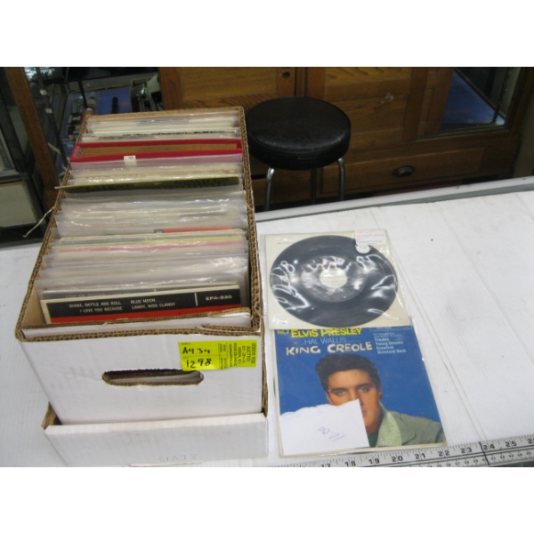 ELVIS PRESLEY 45RPM RECORD COLLECTION