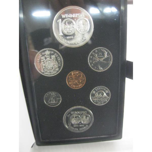 1974 CANADIAN CASED COIN SET
