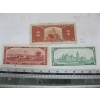 Image 2 : 1967 - $1 BILL, 1937 - $2 BILL, 1954 - $2 BILL