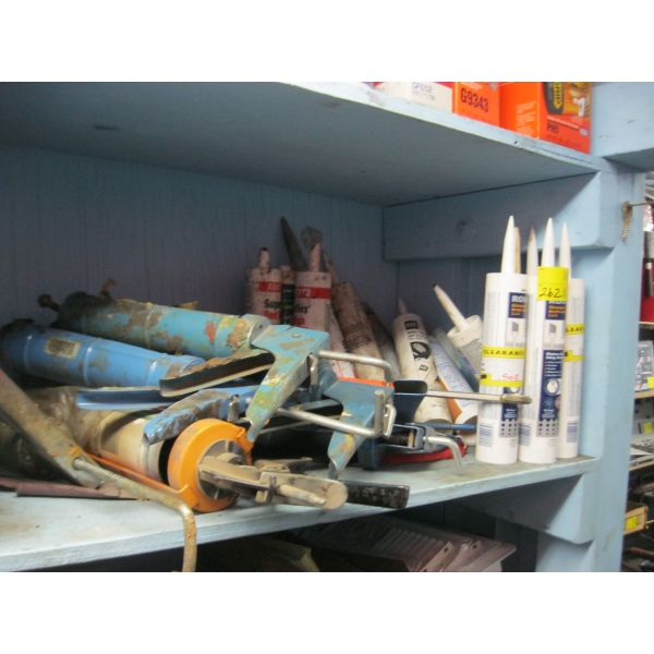 ASST. CAULKING GUNS, ETC.