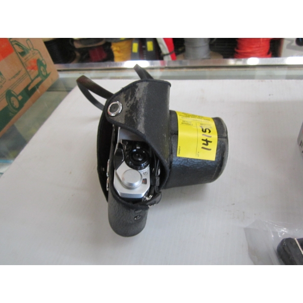 PENTAX SUPER CAMERA W/PENTAX F70 LENS & FLASH & CHARGERS