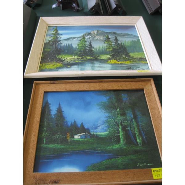 2 ORIGINAL FRAMED PAINTINGS