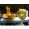 Image 1 : WOODEN BOWL, LG. WOODEN MUG, ETC.