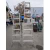 Image 1 : 2 "AS IS" ALUMINUM LADDERS