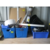 Image 2 : LG. LOT OF HARDWARE, CLEANING SUPPLIES, GARBAGE BAGS, ETC.