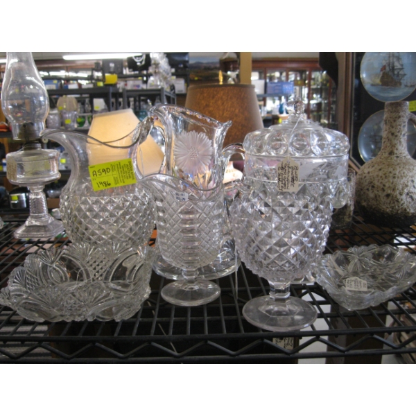VINTAGE GLASSWARE