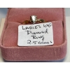 Image 1 : LADIES 10KT DIAMOND RING, 2.5GR, SZ 7 3/4