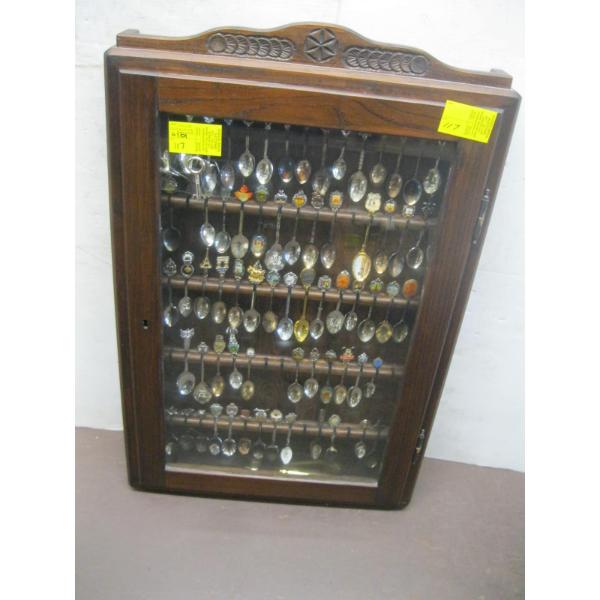 CASED COLLECTION OF COLLECTOR SPOONS