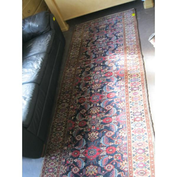 3'8 X9'5  PERSIAN HAND KNOTTED CARPET