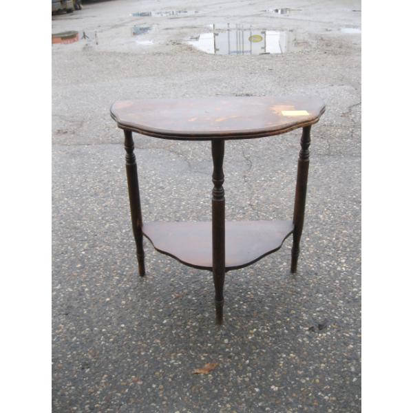 HALF MOON ANTIQUE TABLE