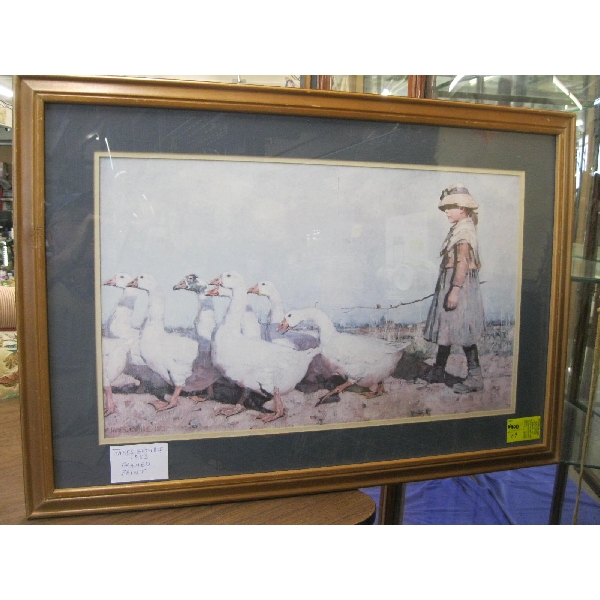 FRAMED PRINT BY JAMES GUTHRIE