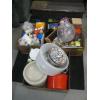 Image 1 : 3 BOXES OF MISC. CROCK, SALAD SPINNER, ETC.