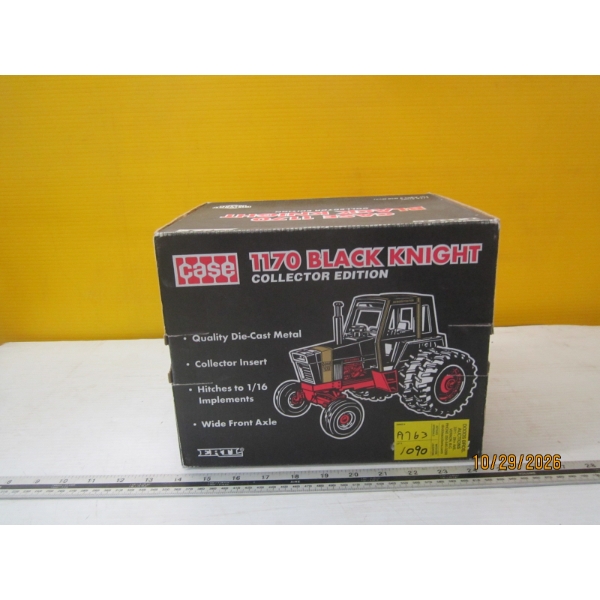 CASE 1170 BLACK NIGHT COLLECTOR EDITION DIECAST TRACTOR