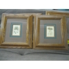 Image 1 : 4 PRINTS OF HERBS, MEDICINAL PLANTS IN OAK FRAMES