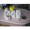 Image 1 : ASST. CANNISTERS, TUPPERWARE SET, ETC.