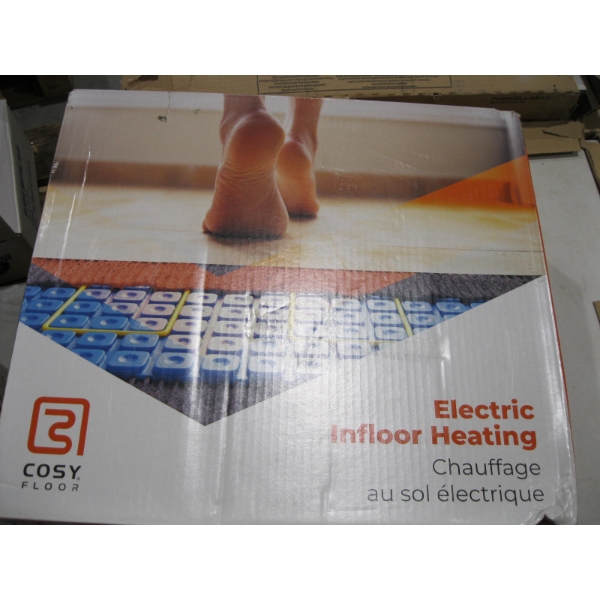 NEW COZY ELECTRIC  INFLOOR HEATING CABLES