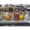 Image 3 : 2 COPPER TEAPOTS & A GLASS REFUELING CONTAINER