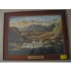 Image 1 : VINTAGE BANFF SPRINGS HOTEL FRAMED PRINT
