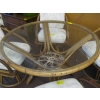 Image 2 : RATTAN TABLE W/4 SWIVEL CHAIRS