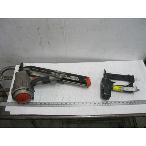 PASLODE AIR SPIKER & A PRIME AIR STAPLER