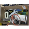 Image 4 : 3 BOXES OF MISC. TOOLS - ELECTRIC DRILL, POWER BARS, ETC.