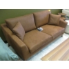 Image 2 : BROWN SOFA W/CUSHIONS 