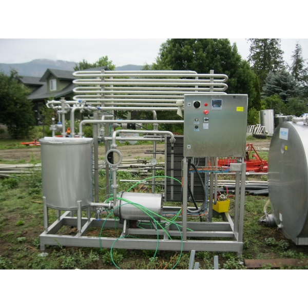 DECOURT AUTOMATISERING PASTEURIZER - VAN DEN HEUVEL DAIRY & FOOD EQUIP.