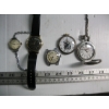 Image 4 : WATCH CASE W/MISC. CONTENTS - $1 BILL, POCKETWATCH, ETC.