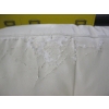 Image 6 : LG. WHITE 2 PIECE SECTIONAL SOFA - SOME DAMAGE ON 1 PIECE - & MATCHING LG. FOOTSTOOL