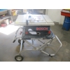 Image 1 : BOSCH 10" TABLE SAW ON STAND W/NEW DIABLO LATHE