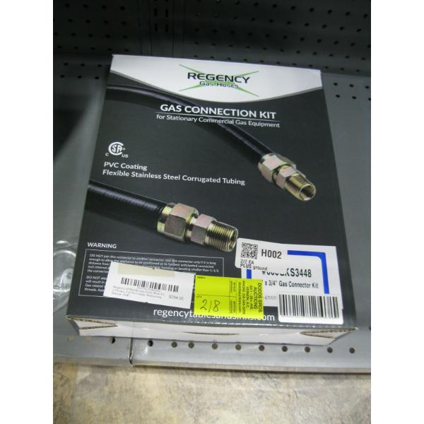 48" MOBILE GAS CONNECTION HOSE KIT