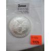 Image 3 : 1 OZ US  .999 SILVER 2000 COIN (TAX EXEMPT)